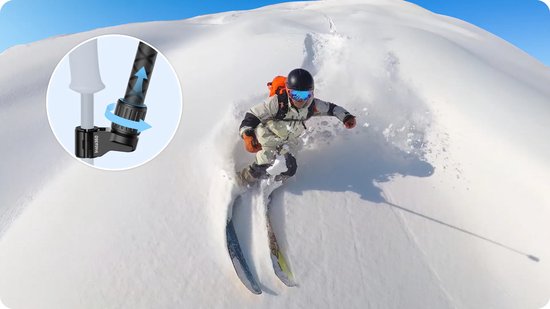 Insta360 Een X Accessoires Auto Clip Glas Sucker H