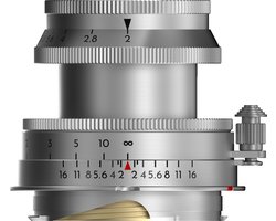 Thypoch FF M-50mm F2 Leica M-mount, Aluminium Version, silver