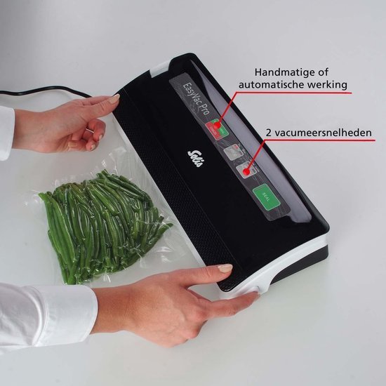 Solis Vac Pro 569 Vacumeermachine - Vacuum Sealer - Vacuummachine met Slangaansluiting - Grijs