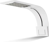 Aquarium LED Lamp – 220MM – Wit Licht – Zorgt Voor Krachtige Verlichting – Geschikt Alle Soorten Aquariums - Zwart