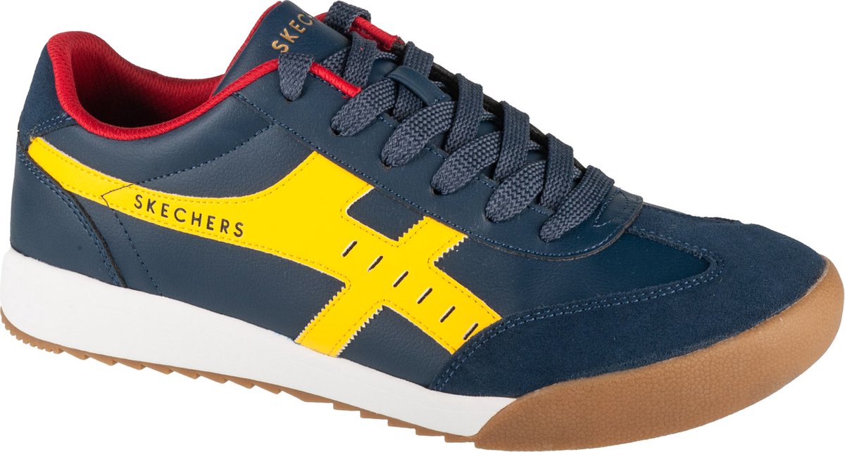 Skechers Zinger - Manzanilla Totale 183280-NVYL, Mannen, Marineblauw, Sneakers, maat: 43