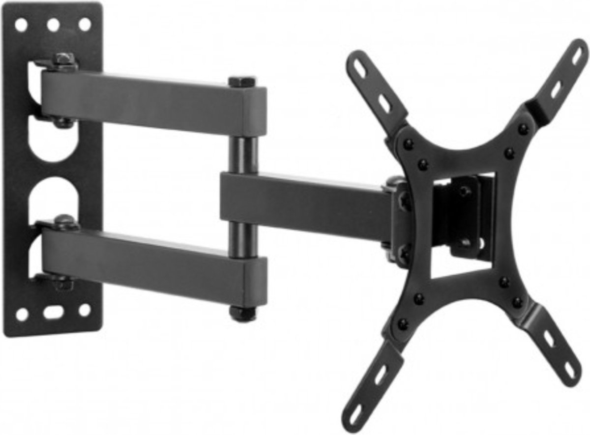 ART AR-57A - TV beugel - TV houder - 25 kg - 43,2 cm (17"), 106,7 cm (42") - 200 x 200 mm - Voor LCD/LED Zwart