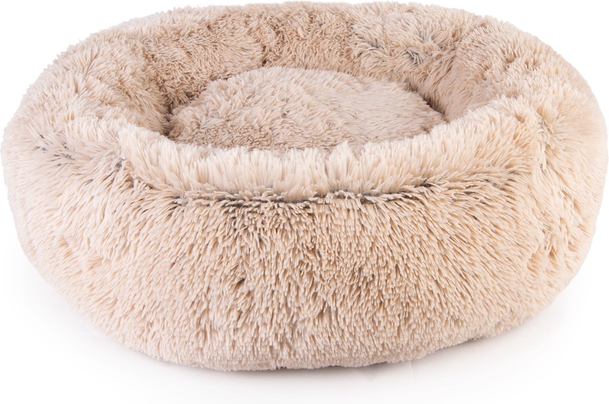Donut Orthopedische Hondenmand Snuggle Zand 60cm