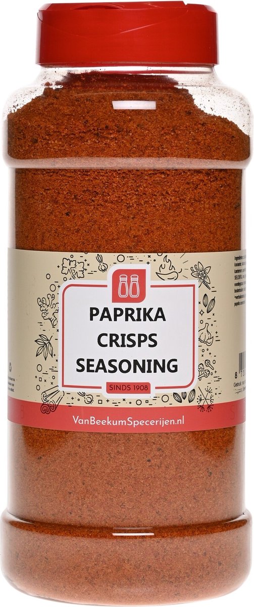 Goedkoopste Van Beekum Specerijen - Paprika Crisps Seasoning - Strooibus 600 gram