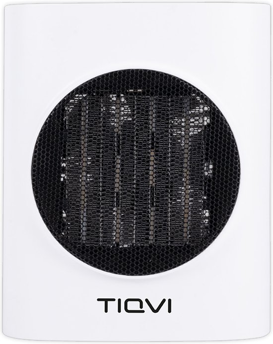 Tiqvi - PTC Elektrische Ventilatorkachel Wit - 1500W - Elektrische Verwarming