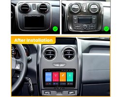 geschikt voor Dacia & Renault | Logan, Dokker, Duster, Sandero, Lodgy, Capture, Symbol | 2010 - 2020 | Carplay & Android auto | 1GB & 32GB | Autoradio met navigatie | Radio scherm | 2010 2011 2012 2013 2014 2015 2016 2017 2018 2019 2020