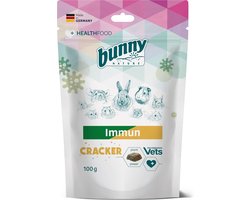 Immun Cracker Bunny Nature - Echinacea Supplement - 100g Natuurlijke Gezondheid Dieren