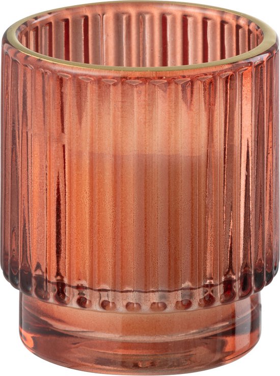J-Line bougie parfumée Olive & Frank Incense - rouge - small - 19H