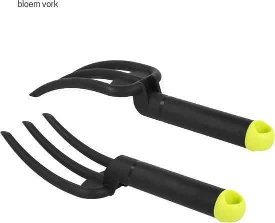 Drie-in-één Premium Tuingereedschapset Voor Tuin En Balkon: Cultivator - Bloemenschepje & Bloemvork van Merkloos	 — afbeelding 4