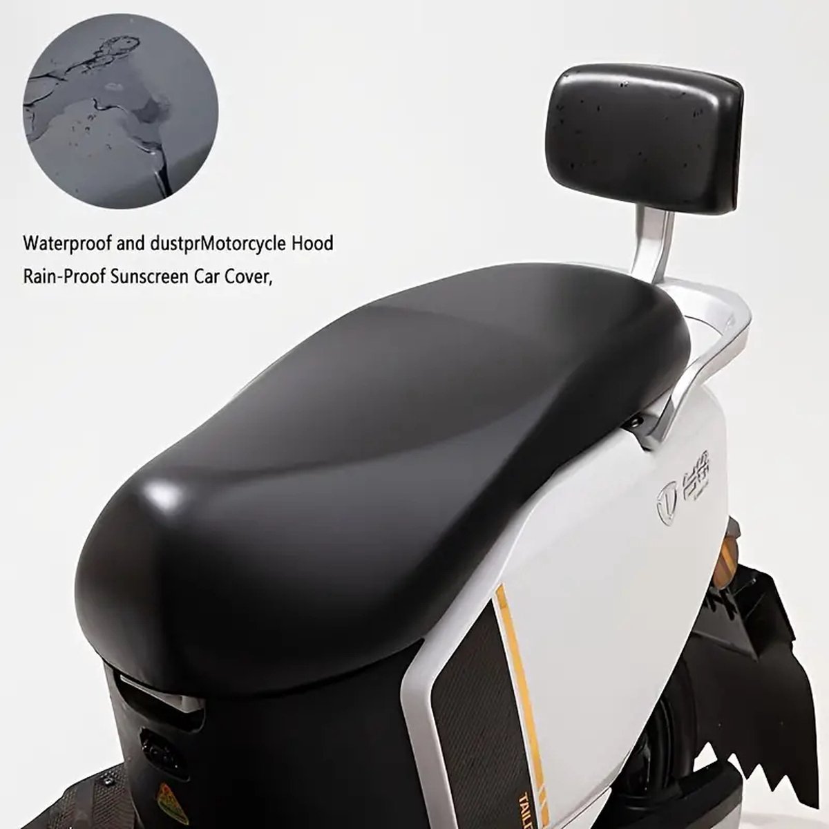 Sara Shop - Waterdichte scooterstoelhoes - Scooter zadelhoes - Scooter zadelhoes tegen regen - Anti-slip scooterhoes - Scooteraccessoires zadelbescherming