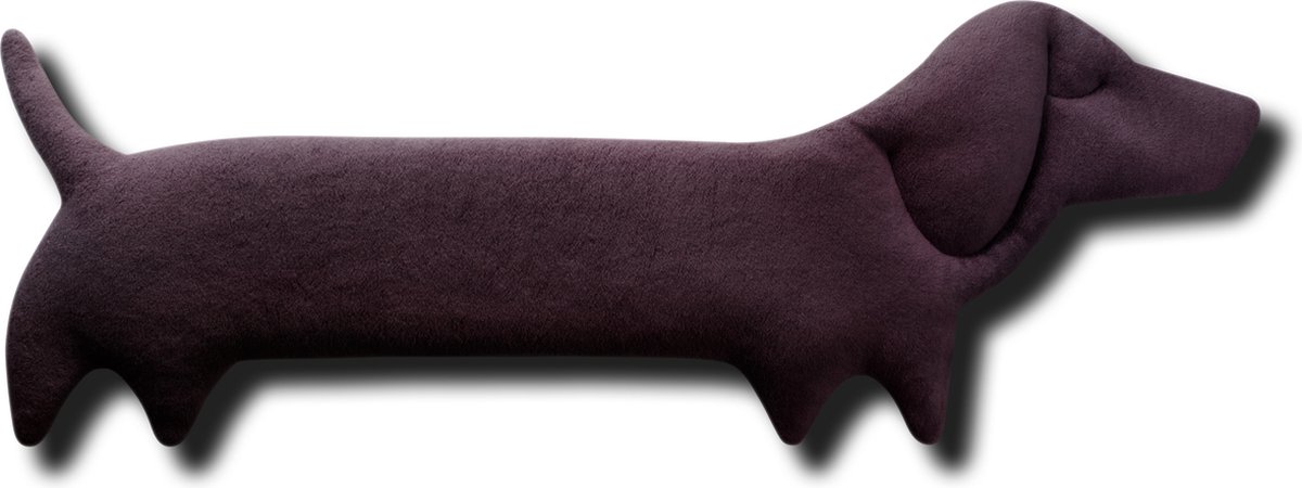 Goedkoopste Leschi Warming Pillow Winston the Dog - Eggplant