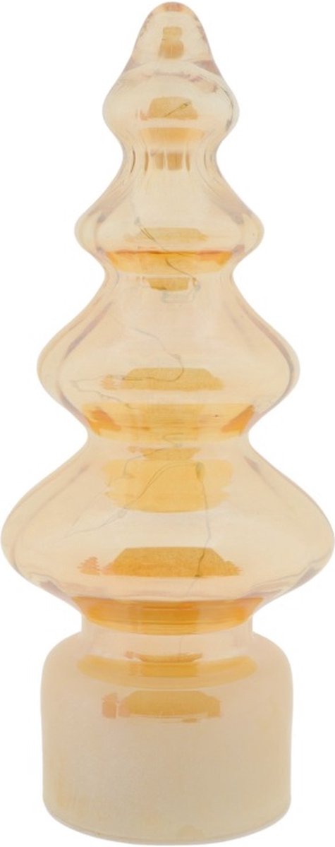 Home Society - Boom Carols - Muziekdoos - Goudkleurig - 29 cm hoog