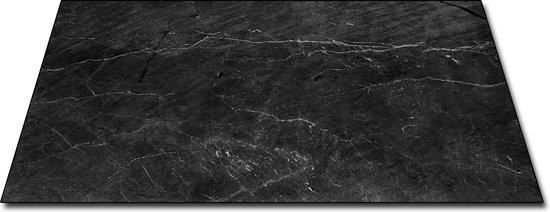 Foto: Papillon inductie beschermer antislip afdekmat 90x52 marmer look