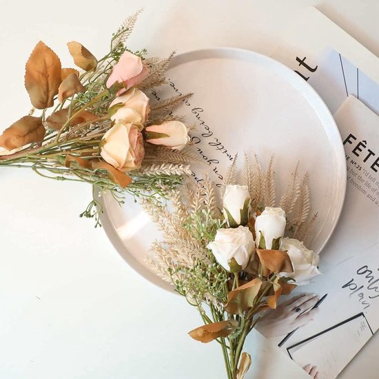 RePaLy Glitter Rozen Boeket, Kunstmatige Roos Bloemen Boeket, DIY Boeket Glanzende Nep Roos Boeket Liefde Cadeau, Roos Glitter, DIY Boeket Cadeaus voor Valentijnsdag Cadeau (Blauw, 10 stuks