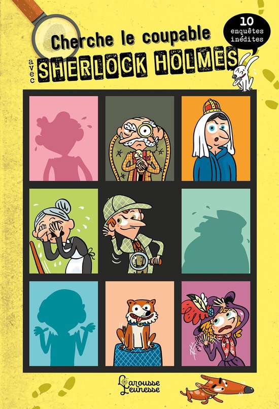Cherche le coupable avec Sherlock Holmes - 10 enquêtes iné ... - cover