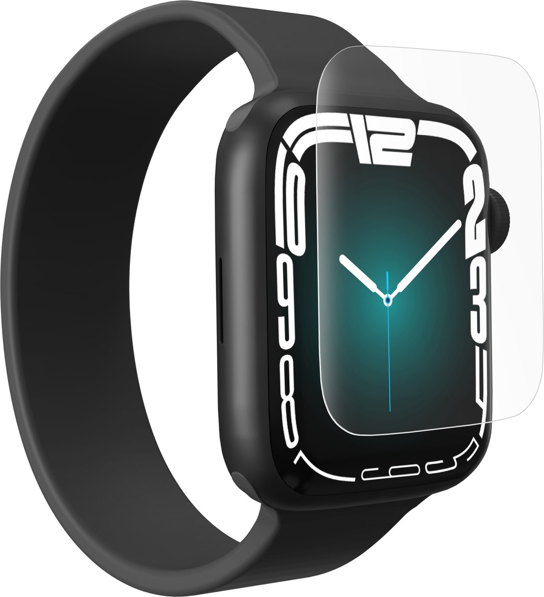 Invisible Shield Ultra Clear+ Kunststof Ultra-Clear Screenprotector voor Apple Watch Series 7 (45mm)