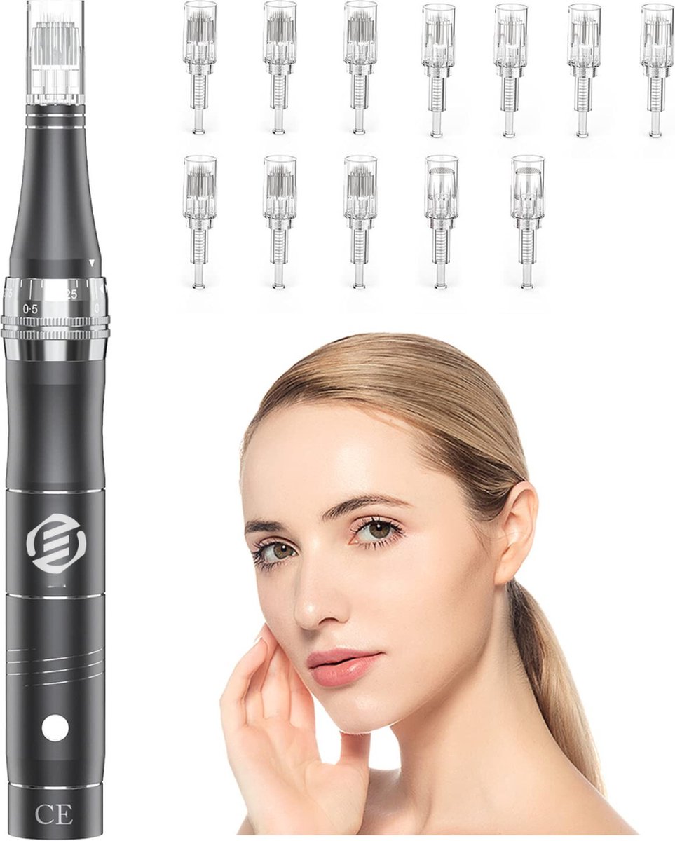 Equivera Laser Plasma Pen - Huidverzorging - Gezicht - Huid - Donkere Vlekken - Sproeten - Pigmentvlekken - Wratten - Tattoo - Moedervlekken - Verwijderaar - Schoonheid - Huidverjonging