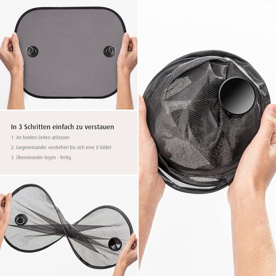 Munchkin autozonnescherm voor baby's en kinderen, verwijderbaar zonnevizier voor maximale UV-bescherming, verstelbaar, geschikt voor ramen tot 35 × 71 cm, essentieel accessoire voor baby-auto's Munchkin autozonnescherm voor baby's en kinderen, verwijderbaar zonnevizier voor maximale UV-bescherming, verstelbaar, geschikt voor ramen tot 35 × 71 cm, essentieel accessoire voor baby-auto's