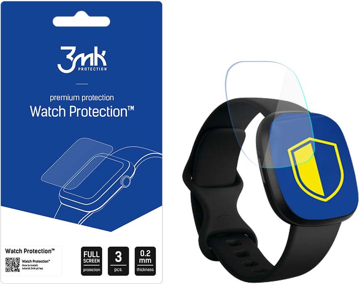 Fitbit Versa 3 / 4 - 3mk Watch Protection v. ARC+