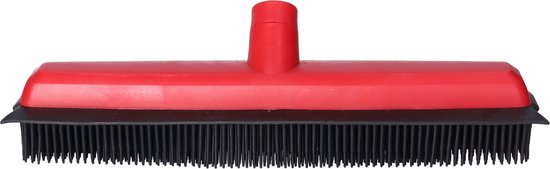 Bezem / trekker - rubber - bezemkop - kappers bezem - wisser lip - 35 cm - Schoonmaakartikelen / Rubberen bezems van Sorbo — afbeelding 4