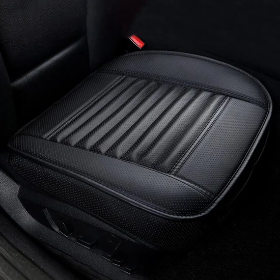 Foto: Auto stoel beschermer anti slip seat protector universeel leer pu stoelhoes autostoel zitvlak overtrek pu lederen stoelhoes