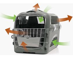 Cat It CA Cabrio Transportbox blauw Roze