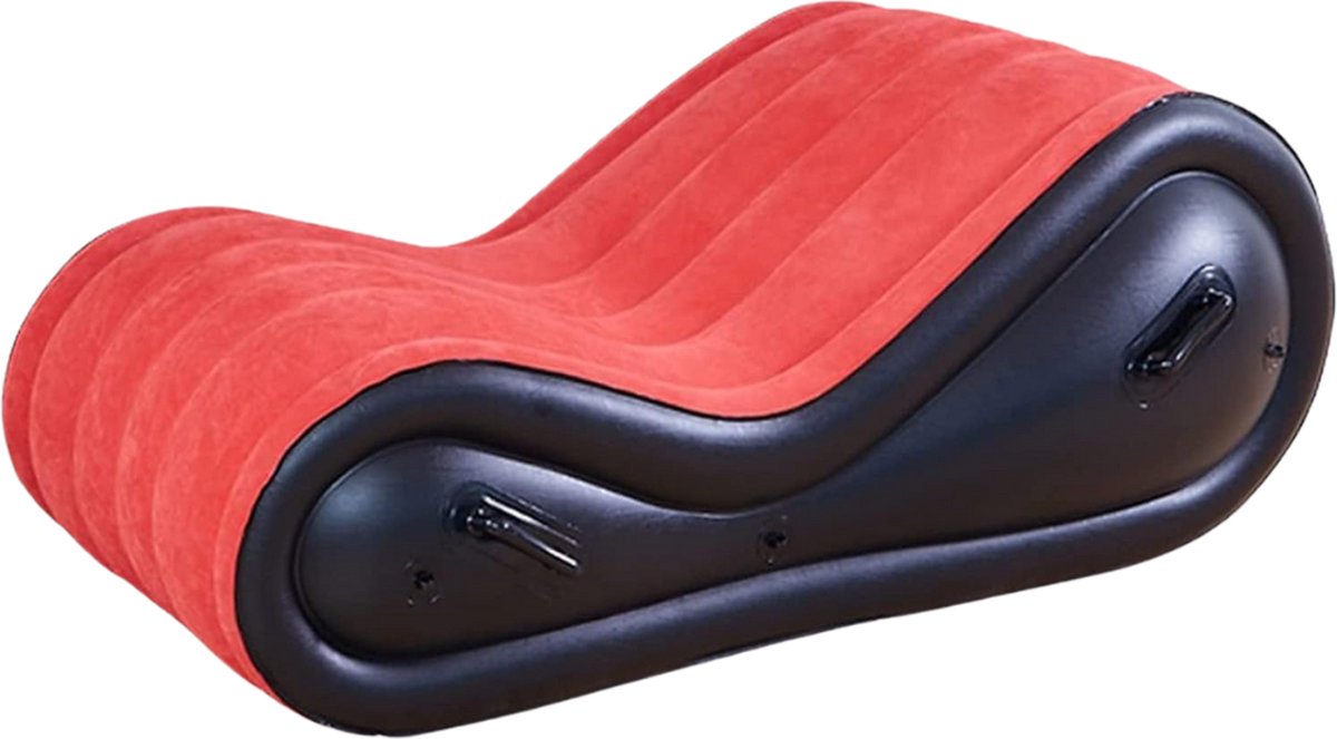 Stevig Sex Kussen - Sex Stoel - Seks Kussen - bdsm Meubels - Sex Sofa – Sexmeubel – Seks Stoel - Sex Chair – Seksstoel 4 Riemen – Voor Mannen & Vrouwen – Seksspeeltjes Inclusief Handboeien - Discreet Verzonden