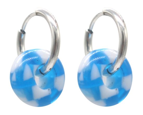 Oorbellen - oorhangers - bedel - hanger - oorsieraad - sieraad - accessoire - zilverkleurig - reliëf - hip - tijdloos - unisex - vrouwen - dames - stijlvol - chique - feest – cadeau