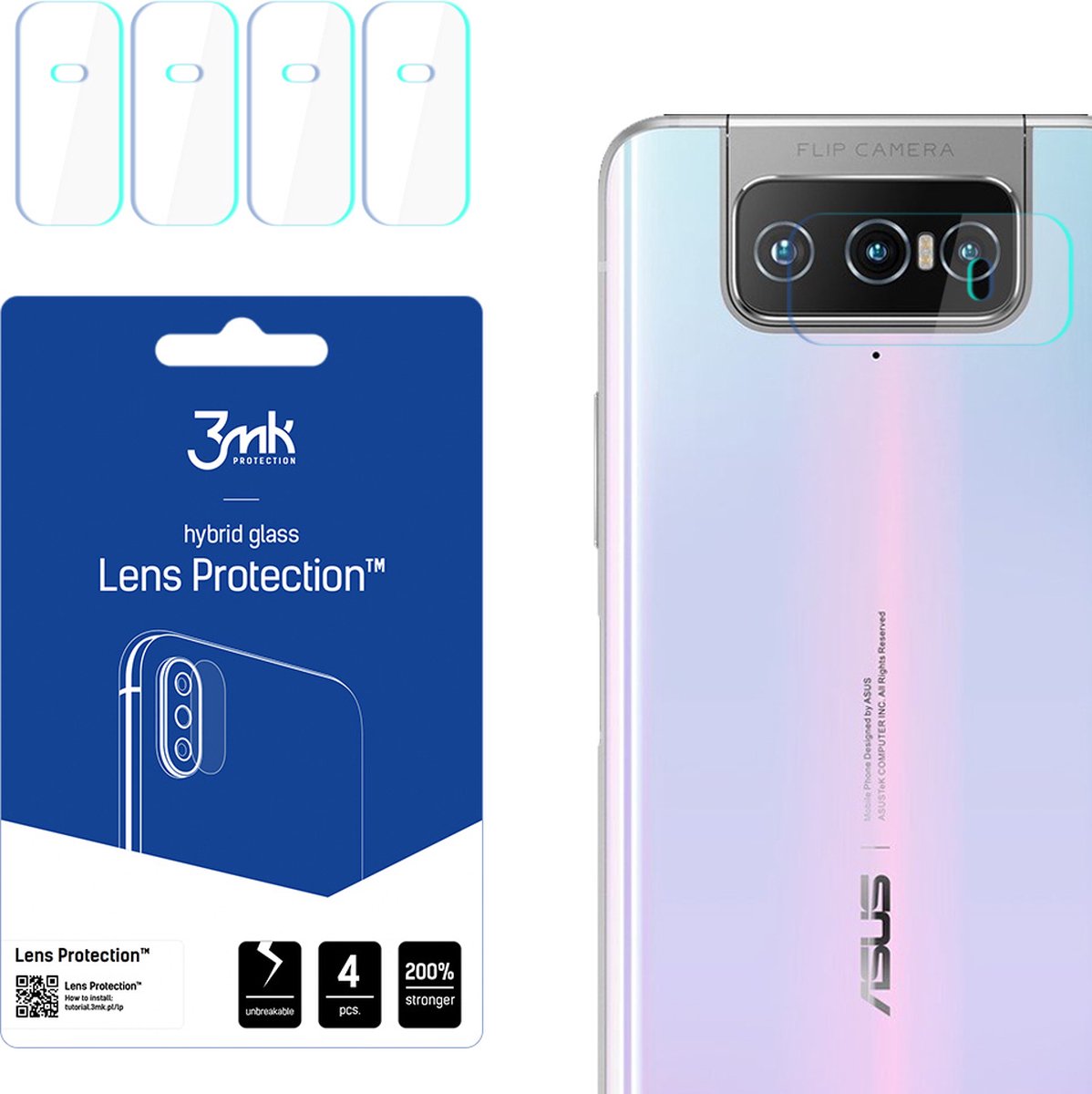 Asus Zenfone 7 Pro - 3mk Lens Protection