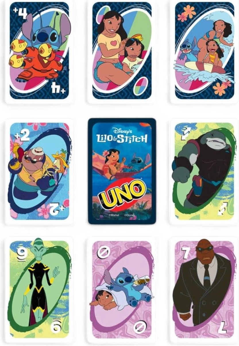 Mattel Games UNO Lilo & Stitch Kaartspel — afbeelding 5