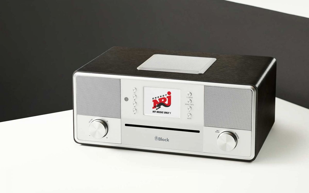 Audioblock SR-50 Internet Digitaal Antraciet