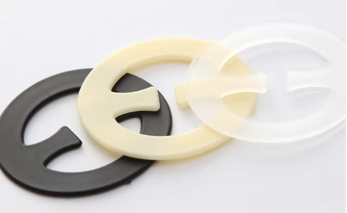 Goedkoopste Ronde bh clips - bra buckles - houders - band clips - onzichtbare beha gesp - set van 3 - zwart - transparant - nude - IXEN