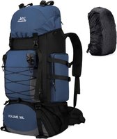 Bol.com WoYoW® - 90L - Backpacks - Backpack - Militaire - Tactische - Rugzak - Blauw - Outdoor - Survival - Kamperen - Wandelen ... aanbieding