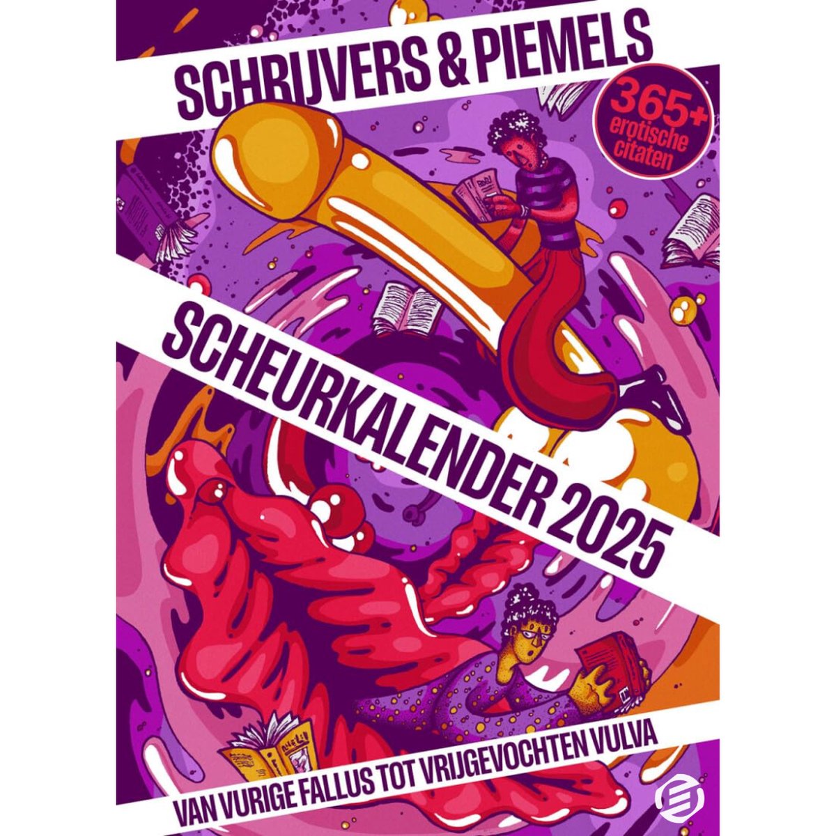 Equivera Scheurkalender 2025 - Kalender 2025 - Dagkalender 2025 - Premium