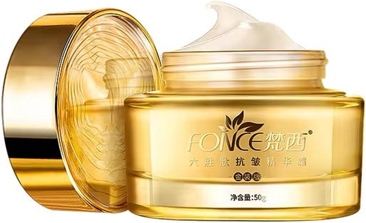 Goedkoopste Fence Hexapeptide Anti-Rimpel Tempo Crème Vocht Voedende Hydraterend Essence Lotion Onderdrukken nn Absorberen 50 g