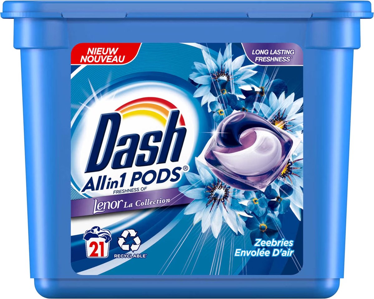Goedkoopste 3 x 21 Dash Allin 1 Pods Zeebries