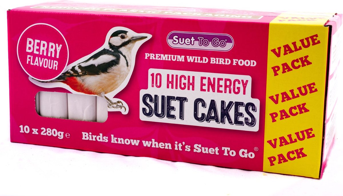 Suet vetblok Berry - 10 blokken á 280 gram
