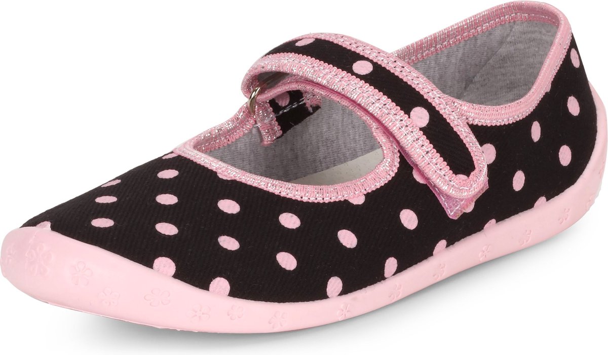 Ladeheid Kinder Pantoffels - Sloffen - Muizen - Meisjes - Jeans Sterren - 28 - LA-RW-Dorotka