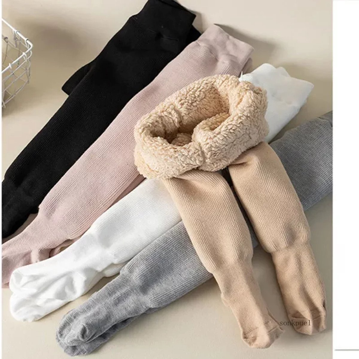 Comfyouth Fleece gevoerde thermische legging voor