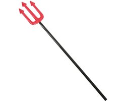 Mini drietand - Zwart rood 58cm