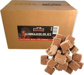 GrillKing Aanmaakblokjes Premium - ca. 450 stuks - Voordeeldoos - Geurvrij - lange brandduur - BBQ & Haard