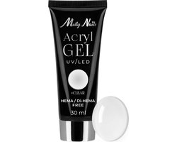 HEMA Molly Nails AcrylGel - PolyGel Bouwgel - /Di- Vrij - Clear 30 ml