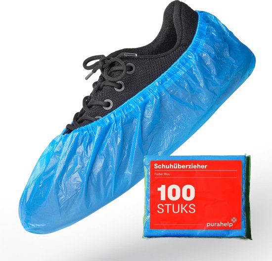 Schoenbeschermers Wegwerp (100 Stuks) - Praktische Beschermers voor Schoenen - Robuuste Wegwerp Schoenbeschermers voor Hygiëne en Bescherming - Perfect voor Huishouden, Kliniek, Labor en Vakwerk