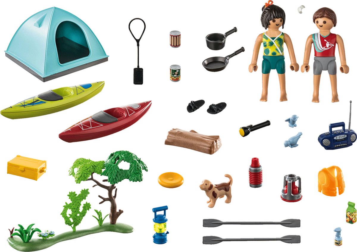 PLAYMOBIL Family Fun Outdoor kamperen - 71425 — afbeelding 9