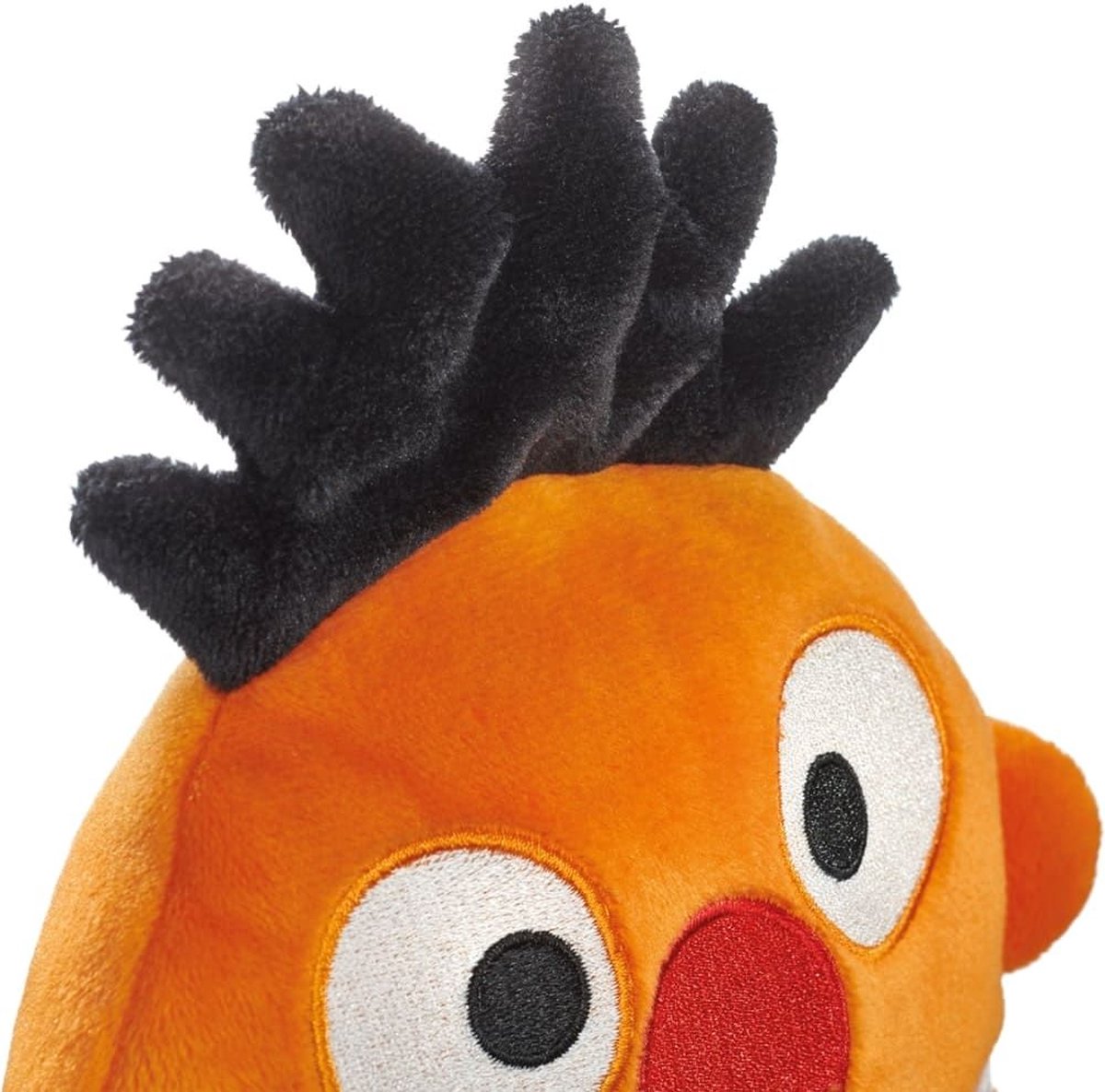 Schmidt Spiele Zorgenvriendje Ernie – Zachte Pluche Knuffel uit Sesamstraat met Ritssluiting-Mond om Zorgen op te Eten – Meerkleurig Knuffeldier voor Kinderen – Emotionele Ondersteuning en Troostvriend – Officiële Licentie – Perfect als Slaapknuffel — afbeelding 6
