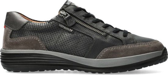 Sneakers Logan En Cuir Exotique Noir - Fermeture Zip - Taille 39 EU - Neuf En Boîte