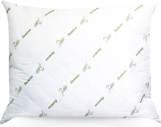 Zelesta® Wonderpillow Bamboe 60x70cm - Verstelbaar Luxe Hoofdkussen - Vermindert Nekklachten - Slaapkussen geschikt voor rug-, zij- en buikslapers - Zachte bamboe vulling
