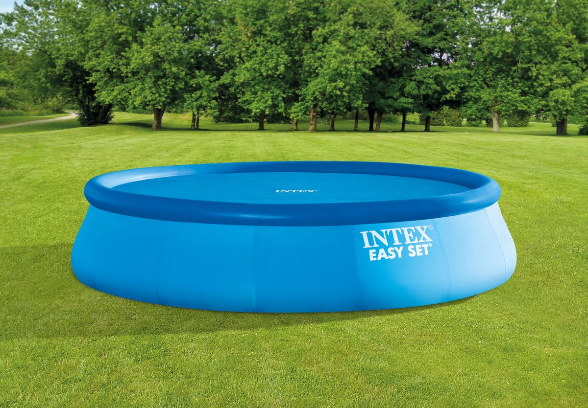 Intex Solar Pool Cover - Easy Set® & Frame Zwembad Ø 488 cm — afbeelding 5