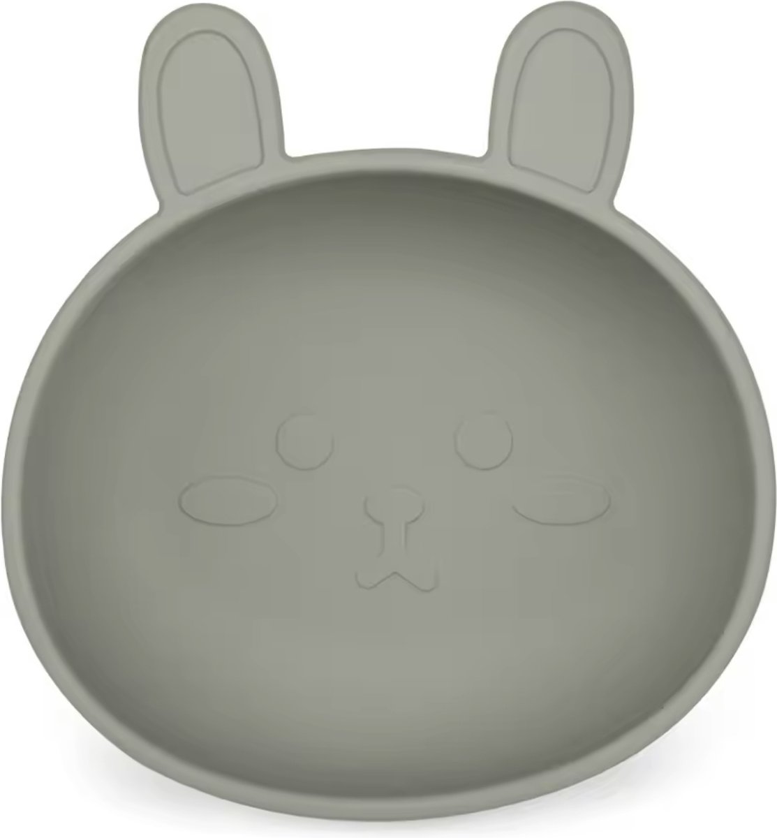 Goedkoopste KimDo - Siliconen Konijnen Bakje - Groen - Met zuignap - Bakje - Schaaltjes - kinderservies - Kom - Baby - Kraamcadeau