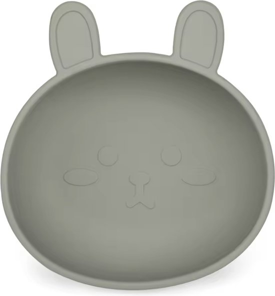 Lässig Kids Bowl Bamboo/Hout met silicione zuignap Little Chums Cat